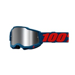 Μάσκα Moto/MTB 100% Accuri 2 Odeon (καθρέπτης ασημί)