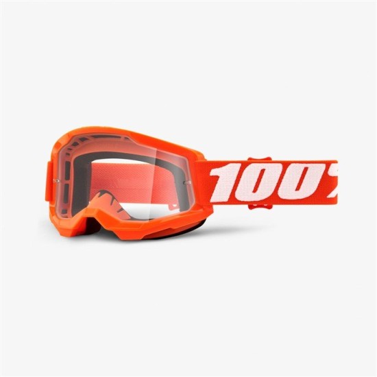 Μάσκα Moto/MTB 100% Strata 2 πορτοκαλί Μάσκα Moto/MTB 100% Strata 2 πορτοκαλί