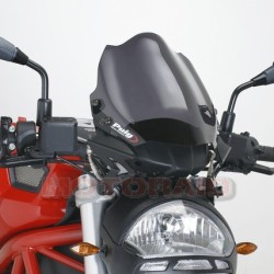 Ζελατίνα Puig Naked New Generation Ducati Monster 696/796/1100 μαύρη