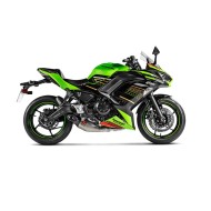 Ολοκληρωμένο σύστημα εξάτμισης Akrapovic Kawasaki Ninja 650 τιτάνιο -20