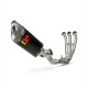 Ολοκληρωμένο σύστημα εξάτμισης Akrapovic Yamaha Tracer 9/GT -24 carbon