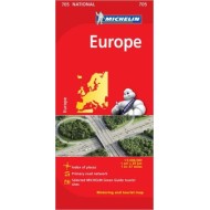 Χάρτης Ευρώπης Michelin road map 