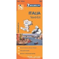 Χάρτης Βορειοανατολικής Ιταλίας Michelin road map 1:400.000