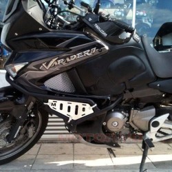 Βάσεις αξεσουάρ σε κάγκελα GIVI/Kappa Honda XL 1000V Varadero 07- ασημί