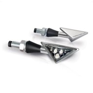 Φλας LED universal Barracuda Z-Led B-Lux ασημί (σετ)