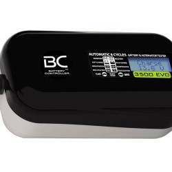 Φορτιστής-συντηρητής μπαταρίας και tester BC Battery Controller 3500 EVO+ με οθόνη ενδείξεων