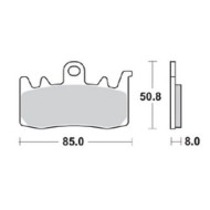 Τακάκια Braking CM εμπρός BMW R 1200 GS LC/Adv. 13-