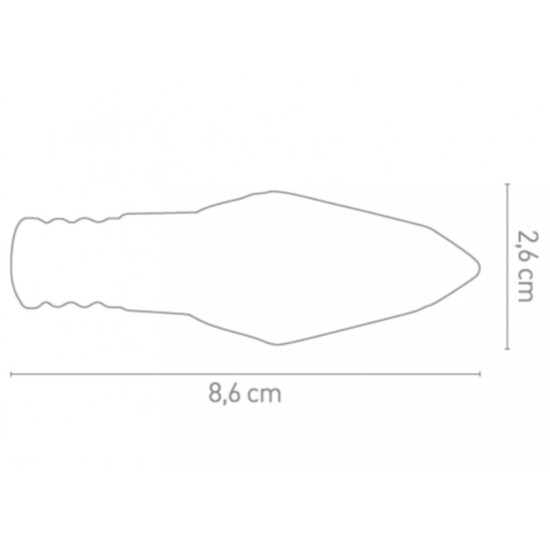 Φλας universal Chaft Mini μαύρο-φιμέ (σετ)