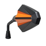 Καθρέπτης universal Chaft Glory μαύρο - πορτοκαλί