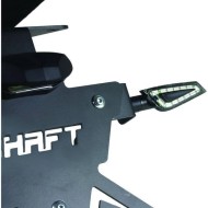 Φλας LED universal Chaft Shelter μαύρο-φιμέ (σετ)