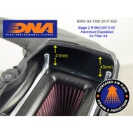 Φίλτρο αέρα DNA Adventure Expedition Kit BMW R 1200 GS/Adv. LC 13- (Stage 2)