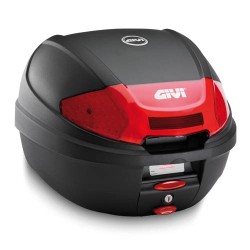 Topcase GIVI E300N2 30 lt. με κόκκινα κρύσταλλα