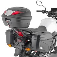 Βάσεις πλαϊνών βαλιτσών GIVI (ίσιες) Honda CB 125 F 21- μαύρες