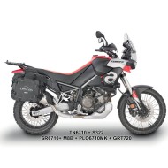 Βάσεις πλαϊνών βαλιτσών GIVI Monokey One Fit Aprilia Tuareg 660 μαύρες