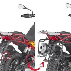 Βάσεις πλαϊνών βαλιτσών GIVI Monokey One Fit Moto Guzzi V85 TT -23