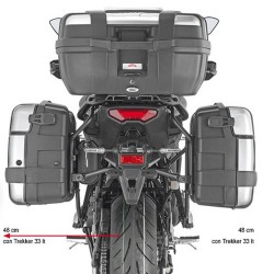 Βάσεις πλαϊνών βαλιτσών GIVI Monokey One Fit Yamaha Tracer 9/GT