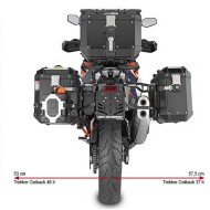 Βάσεις πλαϊνών βαλιτσών GIVI Trekker Outback One Fit KTM 1290 Super Adventure S/R 21-