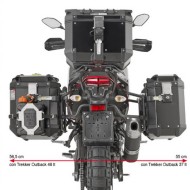 Βάσεις πλαϊνών βαλιτσών GIVI Trekker Outback One Fit Yamaha Tenere 700