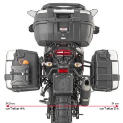 Βάσεις πλαϊνών βαλιτσών GIVI Monokey One Fit Yamaha Tenere 700 World Raid