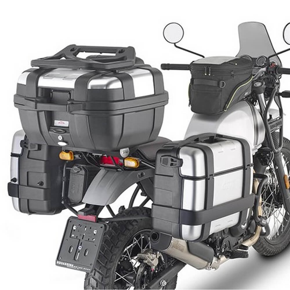 GIVI PL9050 – Portavaligie Laterali Per Royal Enfield Himalayan (2018) – Supporti Specifici