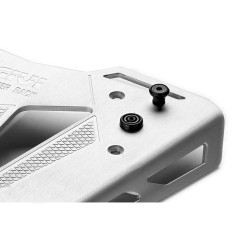 Πιάτο Αλουμινίου GIVI M8A MONOKEY® για βάσεις τύπου FZ / SR ασημί