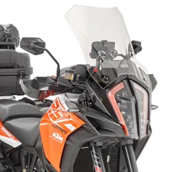 Ζελατίνα Touring GIVI KTM 1290 Super Adventure S/R -20 διάφανη