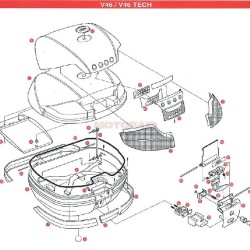 Ανταλλακτικά βαλίτσας GIVI V46