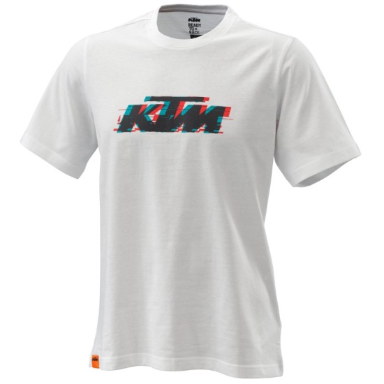 T-shirt KTM Radical logo λευκό