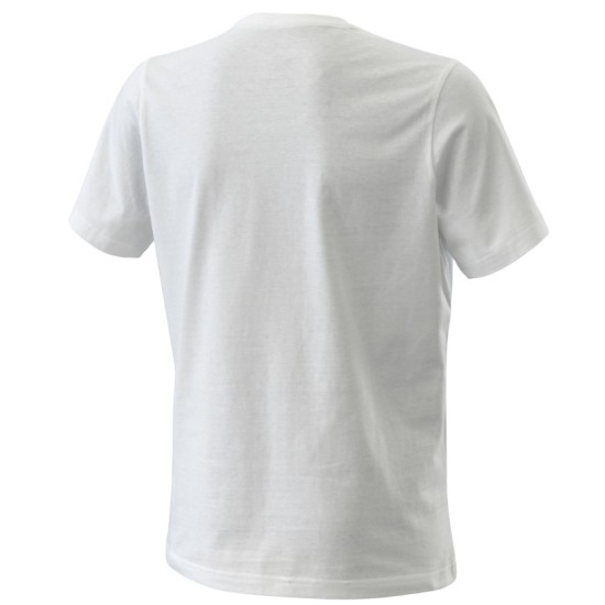 T-shirt KTM Radical logo λευκό