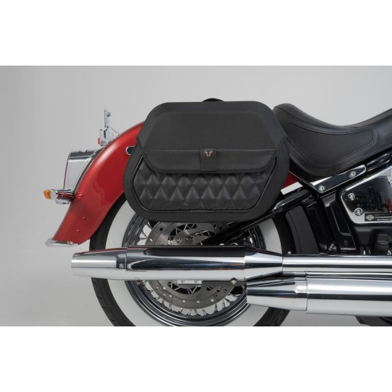 Βάση πλαϊνού σαμαριού SLH Harley Davidson Softail Deluxe 17- αριστερή