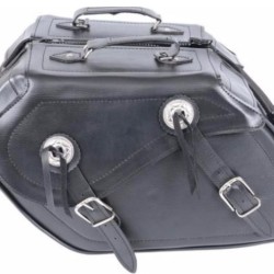 Πλαϊνά δερμάτινα σαμάρια Highway 2 x 10 lt. (δερματίνη)