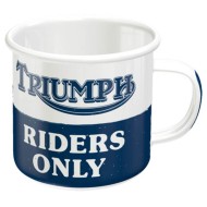 Κούπα μεταλλική με λογότυπο Triumph Riders Only