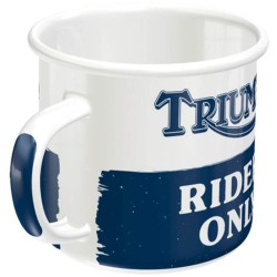 Κούπα μεταλλική με λογότυπο Triumph Riders Only