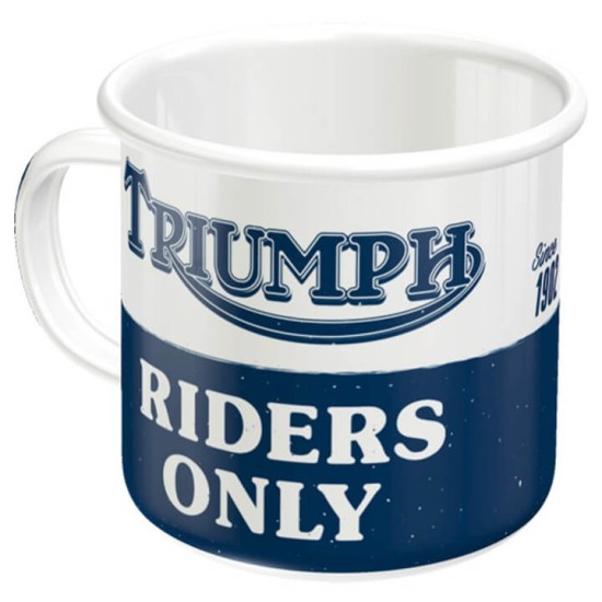 Κούπα μεταλλική με λογότυπο Triumph Riders Only