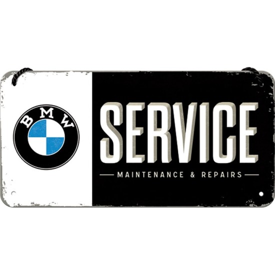 Πινακίδα με λογότυπο BMW Service