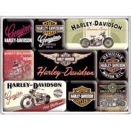 Μαγνητάκια Harley-Davidson (σετ 9)