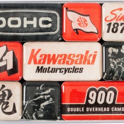 Μαγνητάκια Kawasaki Motorcycles (σετ 9)