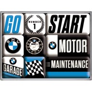 Μαγνητάκια BMW Motor (σετ 9)