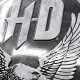 Πινακίδα με λογότυπο H-D Eagle