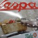 Πινακίδα με λογότυπο Vespa Italian Legend