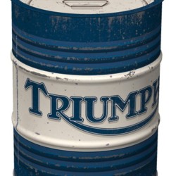 Κουμπαράς βαρέλι λαδιού με λογότυπο Triumph