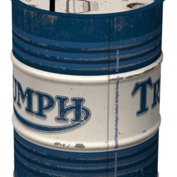 Κουμπαράς βαρέλι λαδιού με λογότυπο Triumph