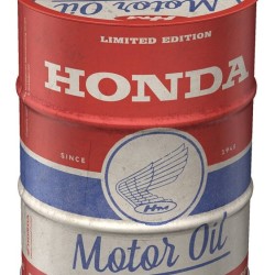 Κουμπαράς βαρέλι λαδιού με λογότυπο Honda