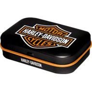Κουτί χαπιών με το λογότυπο Harley-Davidson
