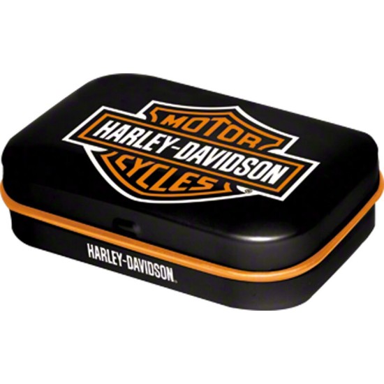 Κουτί χαπιών με το λογότυπο Harley-Davidson
