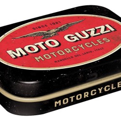 Κουτί χαπιών με το λογότυπο Moto Guzzi