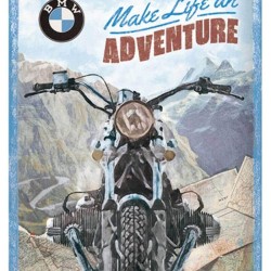 Πινακίδα με λογότυπο BMW Adventure