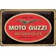 Πινακίδα με λογότυπο Moto Guzzi Motorcycles