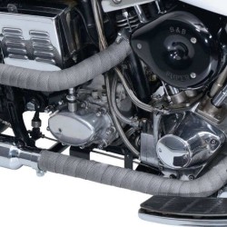 Θερμομονωτική ταινία λαιμών εξατμίσεων Silent Sport λευκή Θερμομονωτική ταινία λαιμών εξατμίσεων Silent Sport λευκή