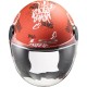 Κράνος LS2 Sphere Lux OF558 Skater κόκκινο ματ